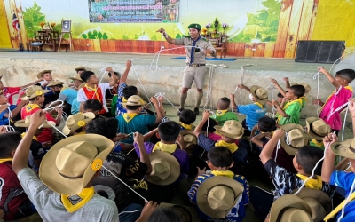 กิจกรรมการเข้าค่ายลูกเสือ-เนตรนารี ปีการศึกษา 2567