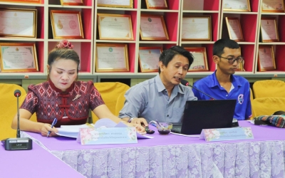 การประชุมขับเคลื่อนโครงการส่งเสริมการบริโภคอาหารเพื่อสุขภาวะของนักเรียนอย่างมีส่วนร่วม